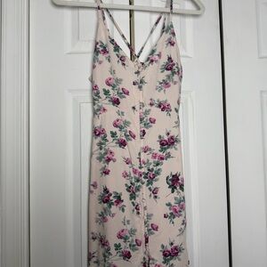 Floral Spaghetti Strap Dress